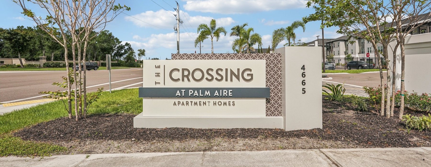 a sign on the side of a road